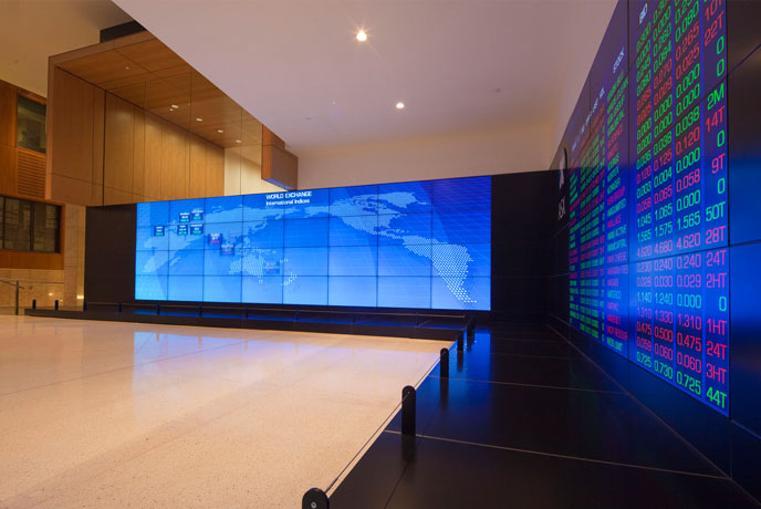液晶拼接屏領域應用金融行業 液晶拼接屏領域應用金融行業